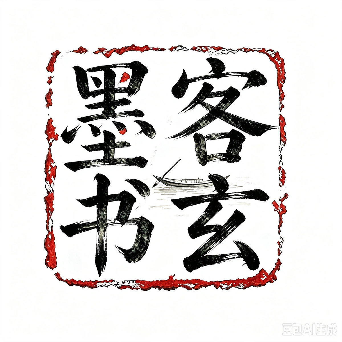 墨客书玄 Logo